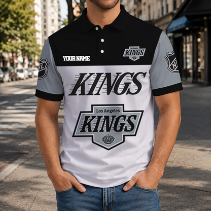 EXCLUSIVE EDITION - NEW CUSTOMIZED NHL16 LAK LOS ANGELES KINGS T-SHIRT, POLO SHIRT, ZIP POLO SHIRT, SWEATSHIRT, HOODIE & ZIP HOODIE