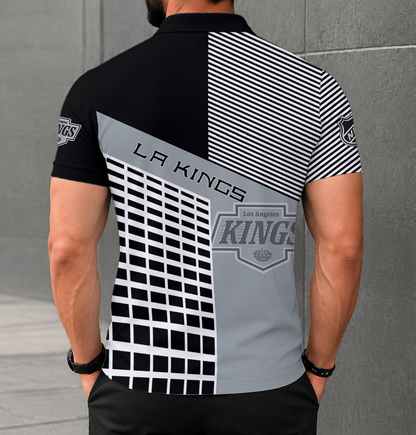 VIRAL EDITION - NEW CUSTOMIZED NHL16 LAK LOS ANGELES KINGS POLO SHIRT