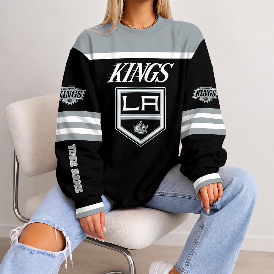 [SUPER SALE] NEW CUSTOMIZED NHL16 LAK LOS ANGELES KINGS UNISEX SWEATSHIRT