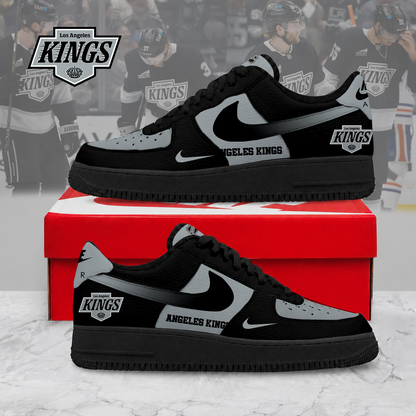 ELITE EDITION - NEW CUSTOMIZED NHL16 LAK LOS ANGELES KINGS AF1 SHOES