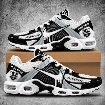 LIMITED EDITION - NEW CUSTOMIZED NHL16 LAK LOS ANGELES KINGS AIR MAX PLUS SNEAKERS