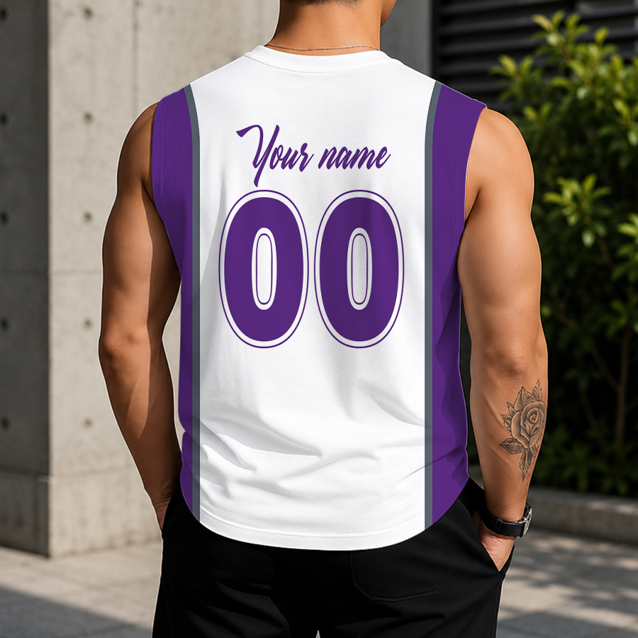 [HOT DEAL] NEW CUSTOMIZED NBA16 SKI SACRAMENTO KINGS TANK TOP