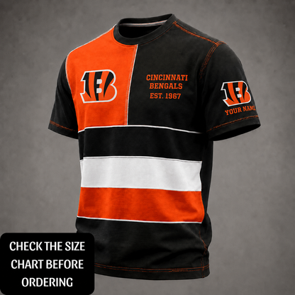 EXCLUSIVE EDITION - NEW CUSTOMIZED NFL16 CCB CINCINNATI BENGALS T-SHIRT, POLO SHIRT, ZIP POLO SHIRT, HOODIE, ZIP HOODIE & SWEATSHIRT