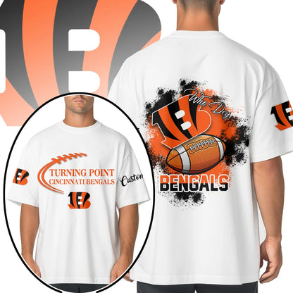 VIRAL EDITION - NEW CUSTOMIZED NFL16 CCB CINCINNATI BENGALS POLO SHIRT, ZIP POLO SHIRT & T-SHIRTS