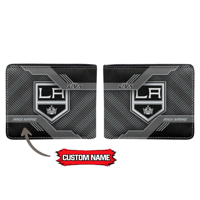 VIRAL EDITION - NEW CUSTOMIZED NHL16 LAK LOS ANGELES KINGS LEATHER WALLET