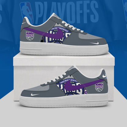 [HOT DEAL] NEW CUSTOMIZED NBA16 SKI SACRAMENTO KINGS AF1 SHOES