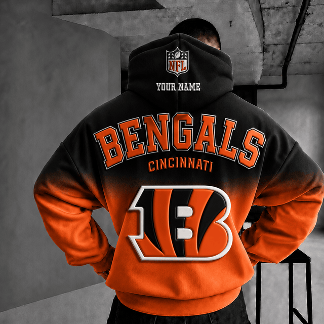 EXCLUSIVE EDITION - NEW CUSTOMIZED NFL16 CCB CINCINNATI BENGALS HOODIE, ZIP HOODIE, POLO SHIRT, ZIP POLO SHIRT, T-SHIRT & SWEATSHIRT