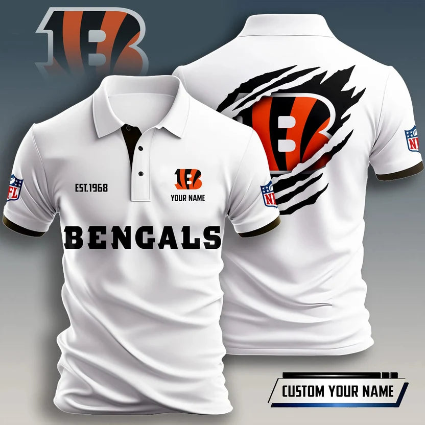 SPECIAL EDITION - NEW CUSTOMIZED NFL16 CCB CINCINNATI BENGALS T-SHIRT, POLO SHIRT, ZIP POLO SHIRT, HOODIE, ZIP HOODIE & SWEATSHIRT