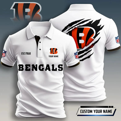SPECIAL EDITION - NEW CUSTOMIZED NFL16 CCB CINCINNATI BENGALS T-SHIRT, POLO SHIRT, ZIP POLO SHIRT, HOODIE, ZIP HOODIE & SWEATSHIRT