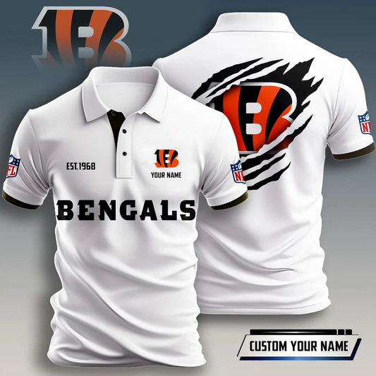 SPECIAL EDITION - NEW CUSTOMIZED NFL16 CCB CINCINNATI BENGALS T-SHIRT, POLO SHIRT, ZIP POLO SHIRT, HOODIE, ZIP HOODIE & SWEATSHIRT
