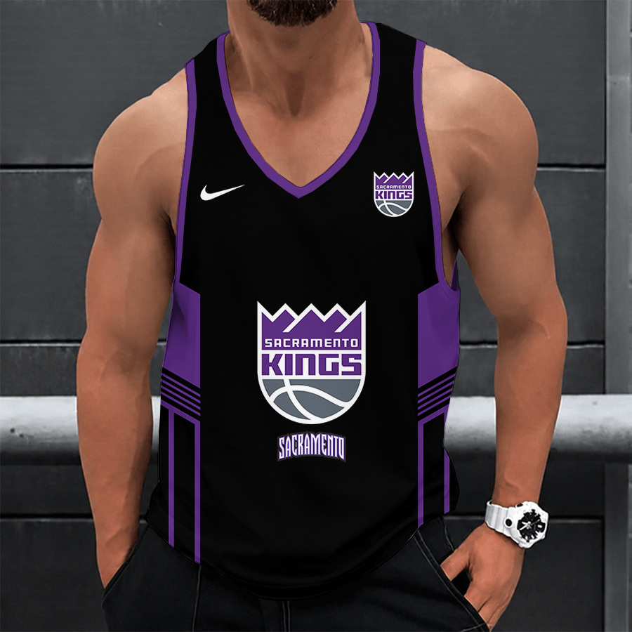 [HOT DEAL] NEW CUSTOMIZED NBA16 SKI SACRAMENTO KINGS UNISEX TANK TOP