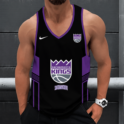 [HOT DEAL] NEW CUSTOMIZED NBA16 SKI SACRAMENTO KINGS UNISEX TANK TOP
