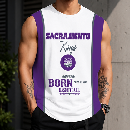 [HOT DEAL] NEW CUSTOMIZED NBA16 SKI SACRAMENTO KINGS TANK TOP