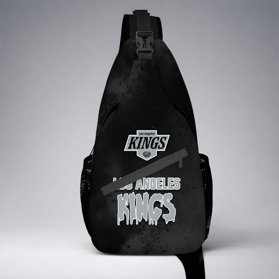 [SUPER SALE] NEW CUSTOMIZED NHL16 LAK LOS ANGELES KINGS SLING BAG