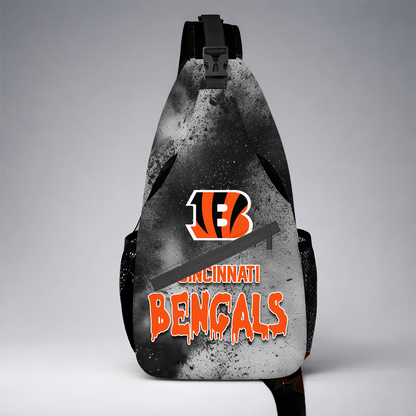 [SPECIAL OFFER] NEW CUSTOMIZED NFL16 CCB CINCINNATI BENGALS SLING BAG