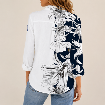[FAN EXCLUSIVE] NEW CUSTOMIZED MLS16 SDF SAN DIEGO FC WOMEN CASUAL SHIRT