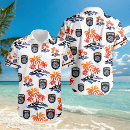 TOP SELLING - NEW CUSTOMIZED MLS16 SDF SAN DIEGO FC UNISEX HAWAIIAN SHIRT