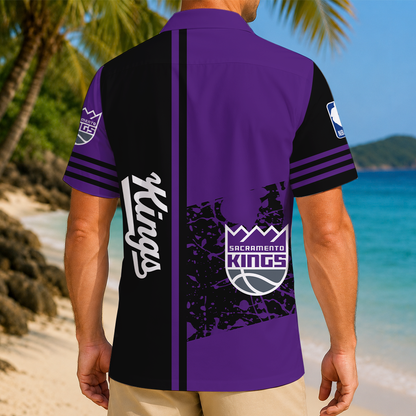 LIMITED EDITION - NEW CUSTOMIZED NBA16 SKI SACRAMENTO KINGS UNISEX HAWAIIAN SHIRT