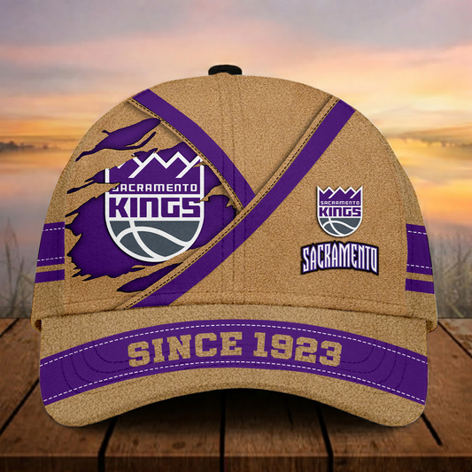LIMITED EDITION - NEW CUSTOMIZED NBA16 SKI SACRAMENTO KINGS CLASSIC CAP