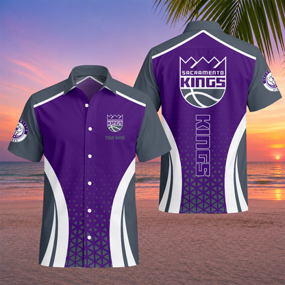 LIMITED EDITION - NEW CUSTOMIZED NBA16 SKI SACRAMENTO KINGS UNISEX HAWAIIAN SHIRT
