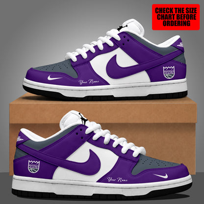 [HOT DEAL] NEW CUSTOMIZED NBA16 SKI SACRAMENTO KINGS DUNK LOW SHOES