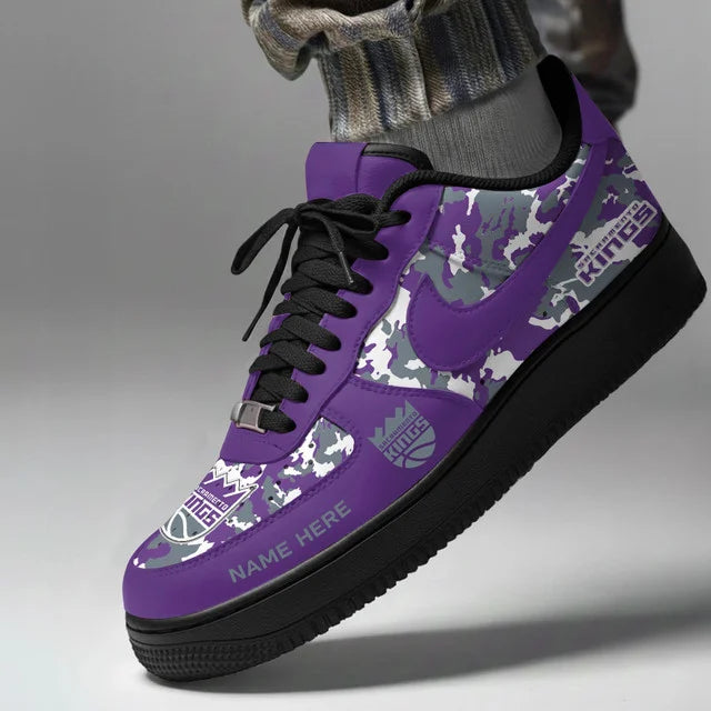 [HOT DEAL] NEW CUSTOMIZED NBA16 SKI SACRAMENTO KINGS AF1 SHOES
