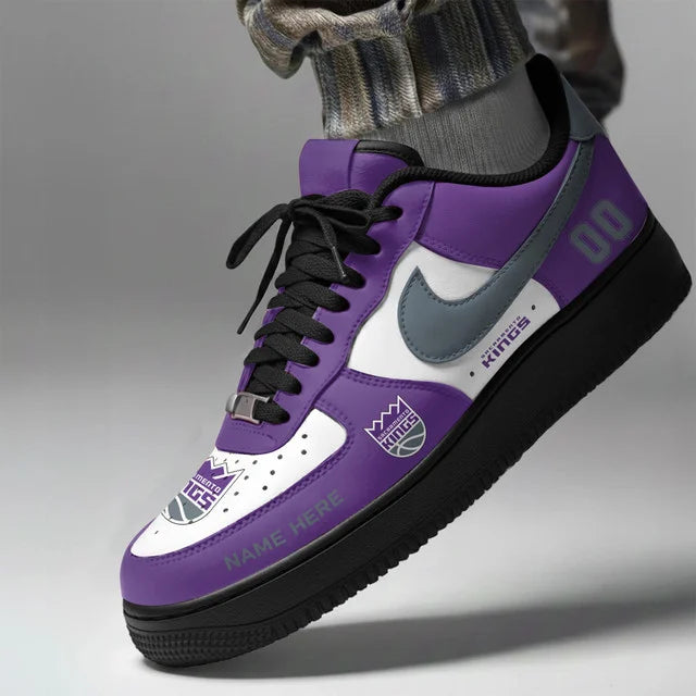 [HOT DEAL] NEW CUSTOMIZED NBA16 SKI SACRAMENTO KINGS AF1 SHOES