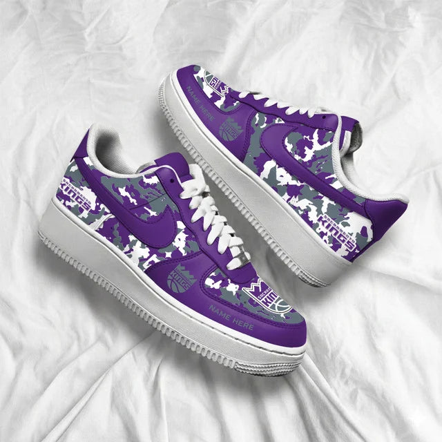 [HOT DEAL] NEW CUSTOMIZED NBA16 SKI SACRAMENTO KINGS AF1 SHOES
