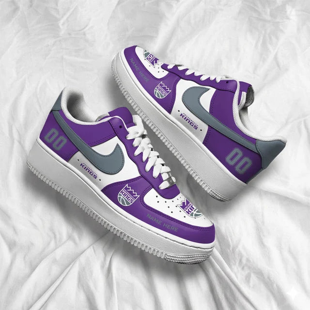 [HOT DEAL] NEW CUSTOMIZED NBA16 SKI SACRAMENTO KINGS AF1 SHOES