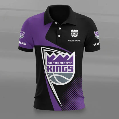 [HOT DEAL] NEW CUSTOMIZED NBA16 SKI SACRAMENTO KINGS POLO SHIRT