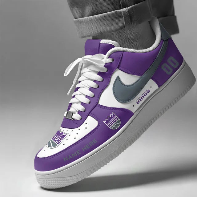 [HOT DEAL] NEW CUSTOMIZED NBA16 SKI SACRAMENTO KINGS AF1 SHOES