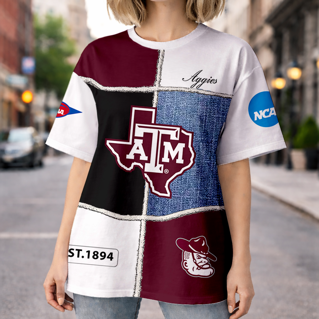 VIRAL EDITION - NEW CUSTOMIZED NCAA FBS16 TAA TX A&M AGGIES HOODIE, T-SHIRTS, ZIP HOODIE, SWEATSHIRTS & POLO SHIRT