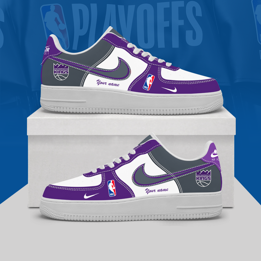[HOT DEAL] NEW CUSTOMIZED NBA16 SKI SACRAMENTO KINGS AF1 SHOES