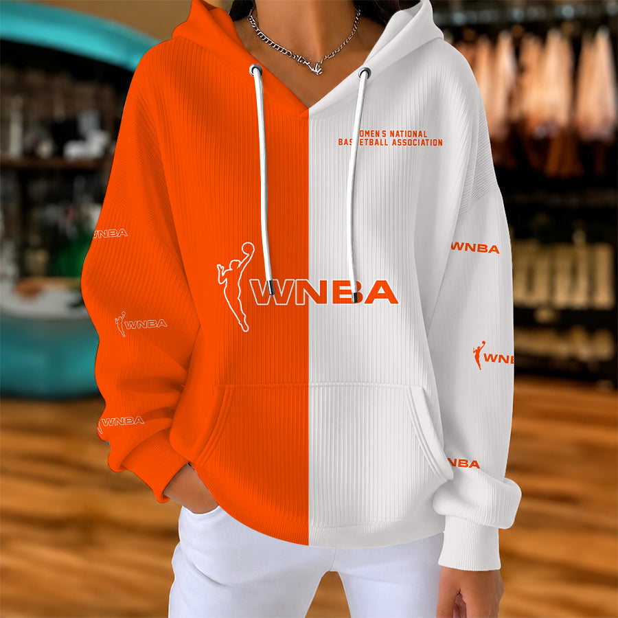 [FAN FAVORITE] NEW CUSTOMIZED WNBA16 WOMEN'S NATIONAL BASKETBALL ASSOCIATION RIBBED HOODIE & SWEATSHIRT