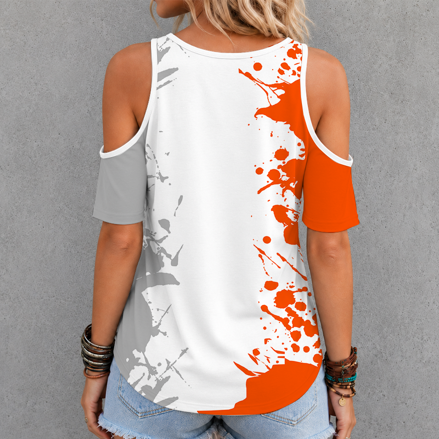 [FAN FAVORITE] NEW CUSTOMIZED WNBA16 WOMEN'S NATIONAL BASKETBALL ASSOCIATION CRISS CROSS V-NECK TOP