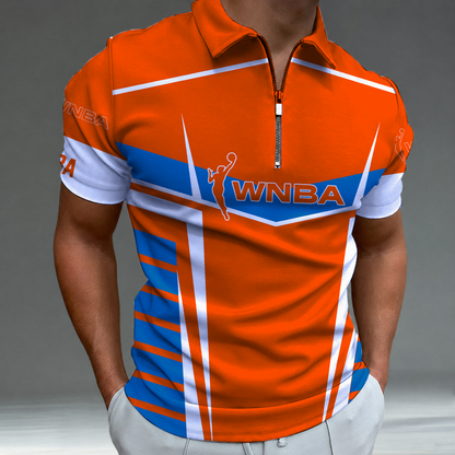 [FAN FAVORITE] NEW CUSTOMIZED WNBA16 WOMEN'S NATIONAL BASKETBALL ASSOCIATION POLO SHIRT