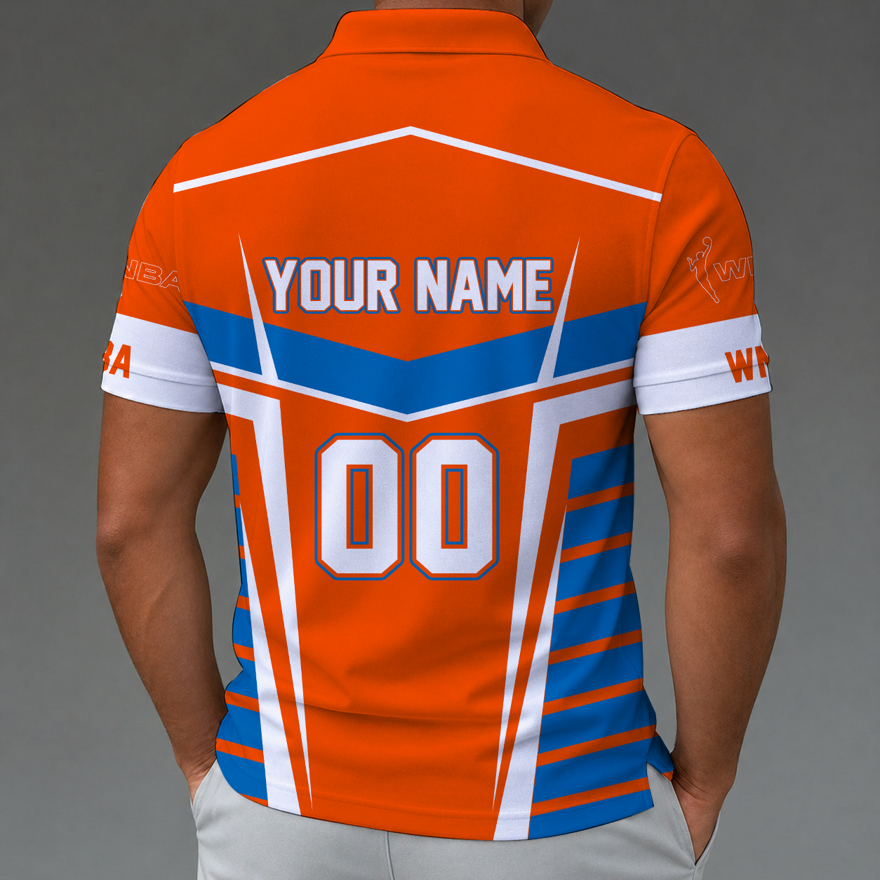 [FAN FAVORITE] NEW CUSTOMIZED WNBA16 WOMEN'S NATIONAL BASKETBALL ASSOCIATION POLO SHIRT