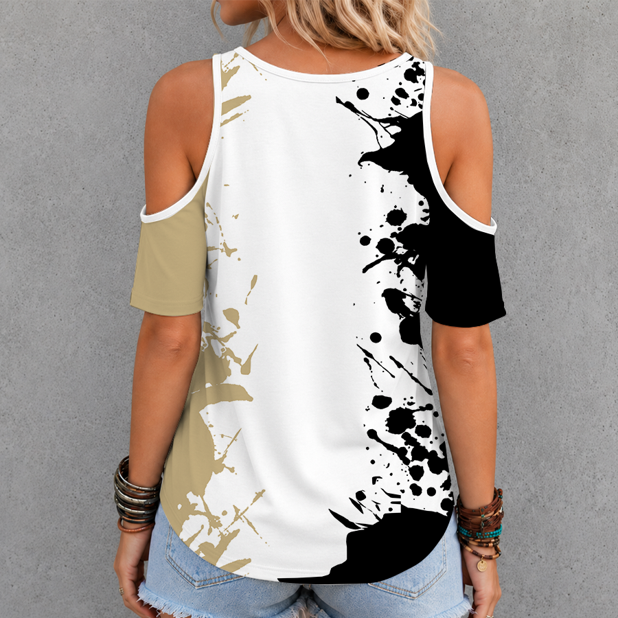 [FAN FAVORITE] NEW CUSTOMIZED NCAA CFH16 WFD WAKE FOREST DEMON DEACONS CRISS CROSS V-NECK TOP