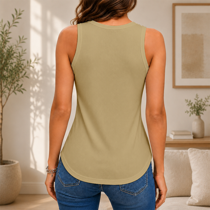 [FAN FAVORITE] NEW CUSTOMIZED NCAA CFH16 WFD WAKE FOREST DEMON DEACONS WOMEN'S V-NECK TANK TOP