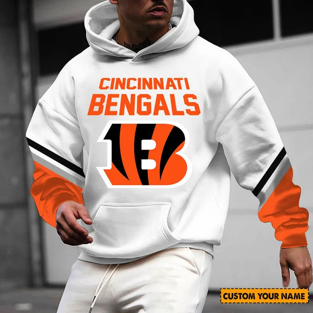 ELITE EDITION - NEW CUSTOMIZED NFL16 CCB CINCINNATI BENGALS HOODIE, ZIP HOODIE, POLO SHIRT, ZIP POLO SHIRT, T-SHIRT & SWEATSHIRT