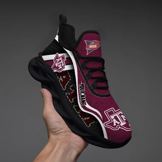 EXCLUSIVE EDITION - NEW CUSTOMIZED NCAA FBS16 TAA TEXAS A&M AGGIES CLUNKY SNEAKERS