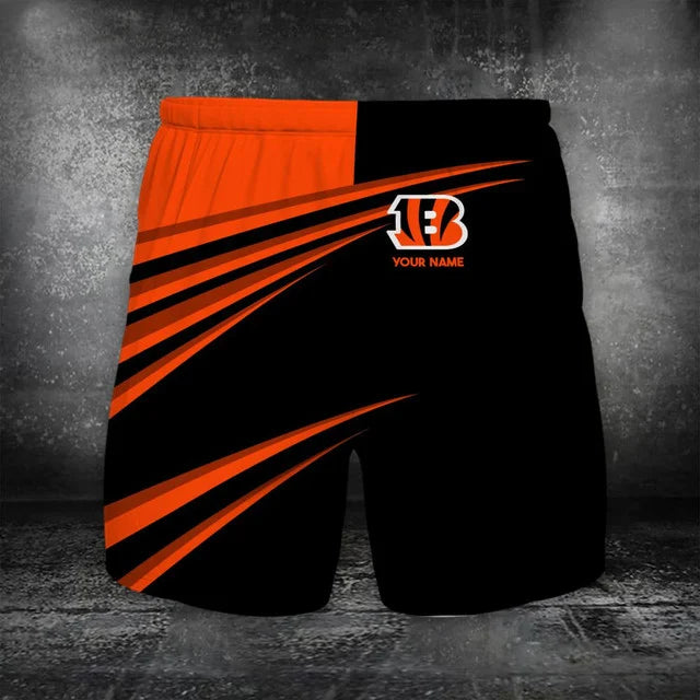 VIRAL EDITION - NEW CUSTOMIZED NFL16 CCB CINCINNATI BENGALS POLO, T-SHIRT & SHORT PANTS SET
