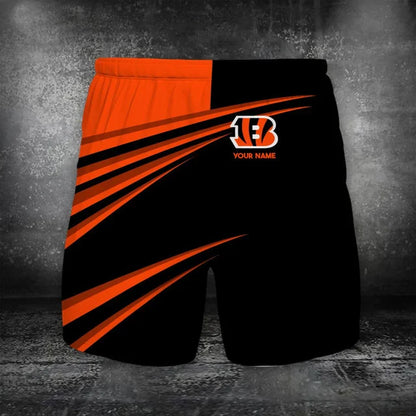 VIRAL EDITION - NEW CUSTOMIZED NFL16 CCB CINCINNATI BENGALS POLO, T-SHIRT & SHORT PANTS SET