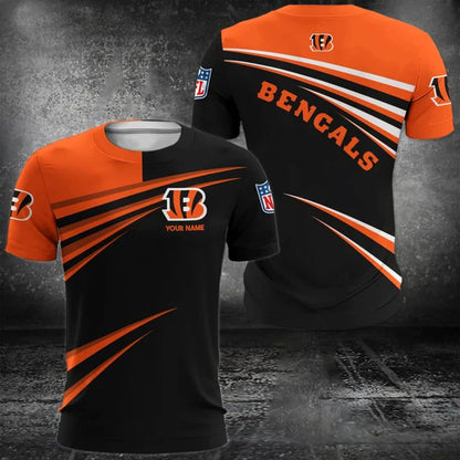 VIRAL EDITION - NEW CUSTOMIZED NFL16 CCB CINCINNATI BENGALS POLO, T-SHIRT & SHORT PANTS SET