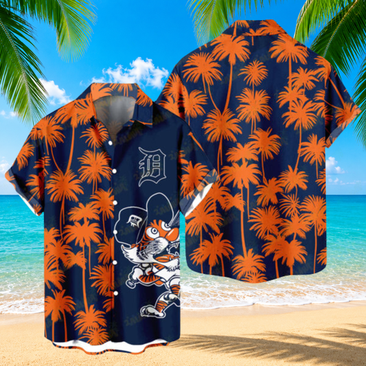 LIMITED EDITION - NEW CUSTOMIZED MLB16 DTS DETROIT TIGERS UNISEX HAWAIIAN SHIRT