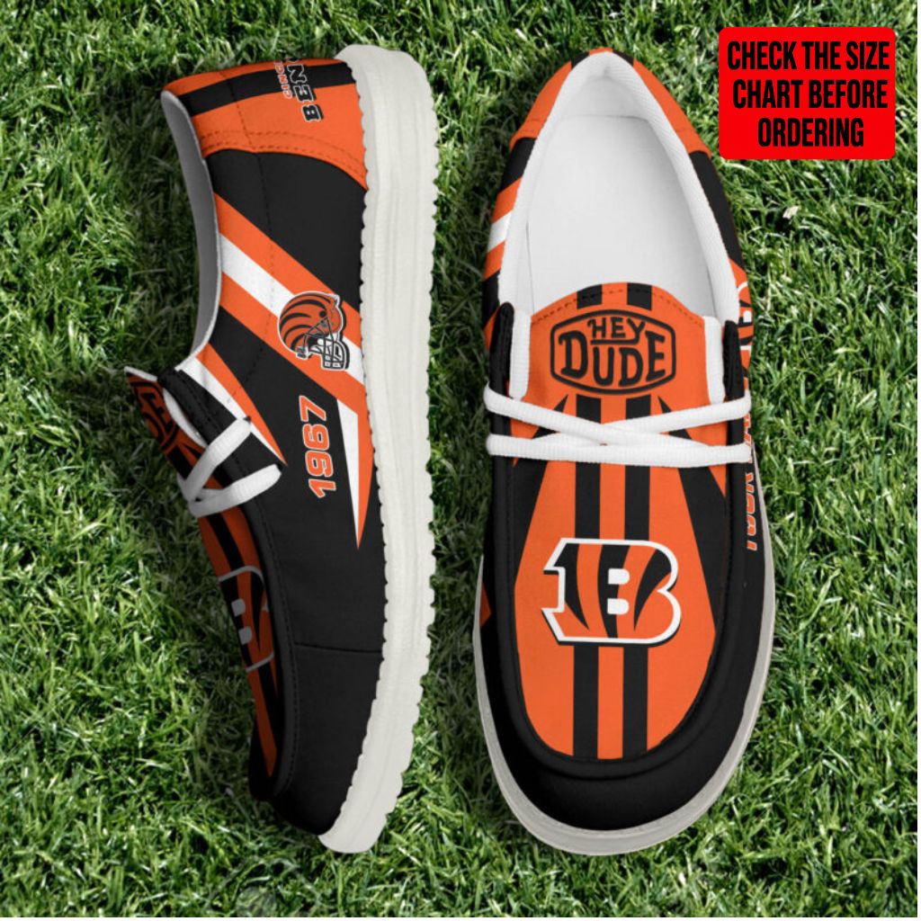 [SPECIAL OFFER] NEW CUSTOMIZED NFL16 CCB CINCINNATI BENGALS LOAFER SHOES