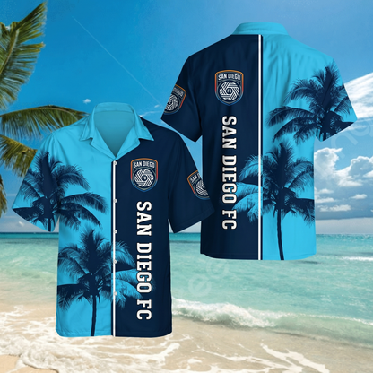 TOP SELLING - NEW CUSTOMIZED MLS16 SDF SAN DIEGO FC UNISEX HAWAIIAN SHIRT