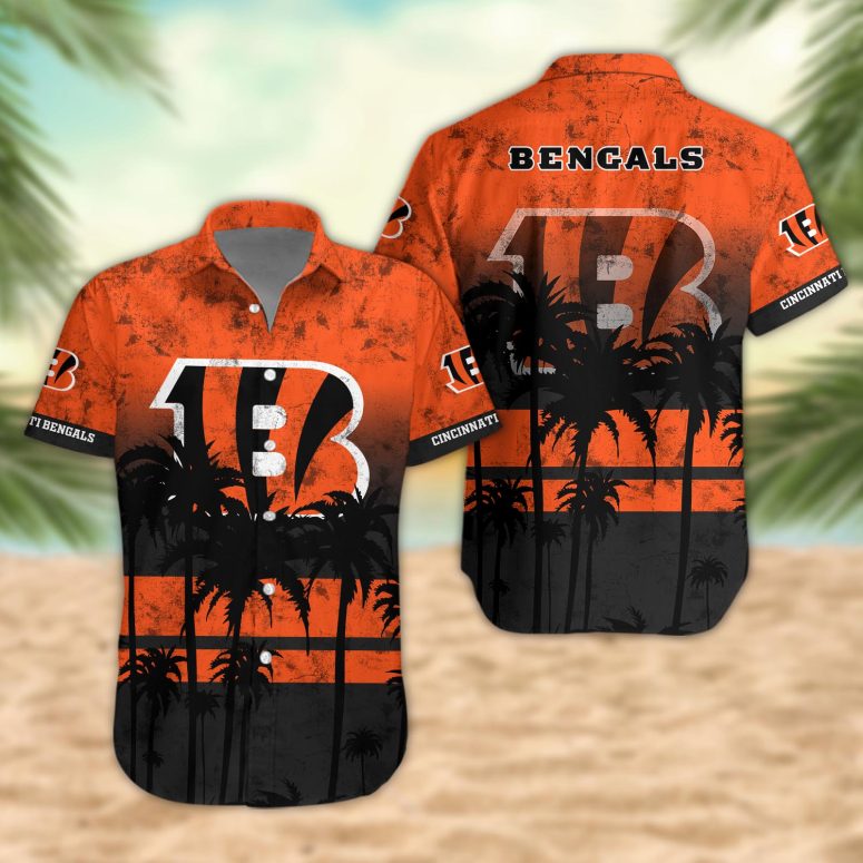 LIMITED EDITION - NEW CUSTOMIZED NFL16 CCB CINCINNATI BENGALS UNISEX HAWAIIAN SHIRT