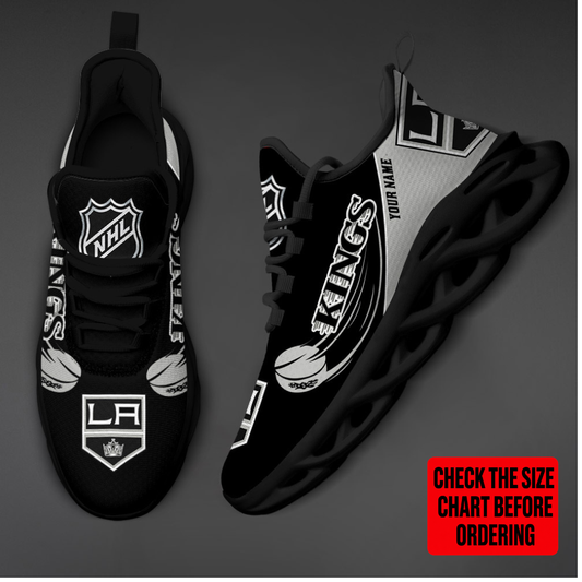 LIMITED EDITION - NEW CUSTOMIZED NHL16 LAK LOS ANGELES KINGS CLUNKY SNEAKERS