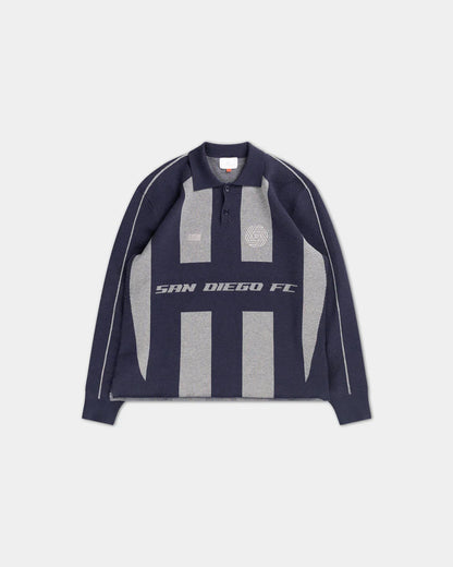 LIMITED EDITION - NEW CUSTOMIZED MLS16 SDF SDG FC LONG SLEEVE POLO